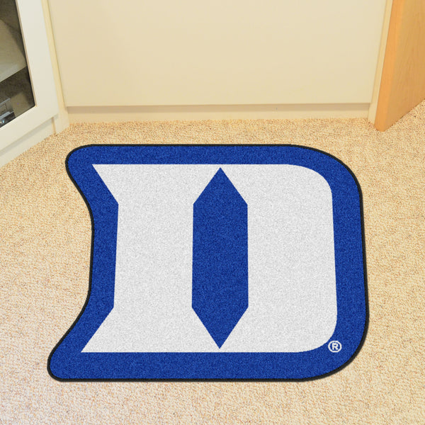 Duke University Mascot Mat with D logo