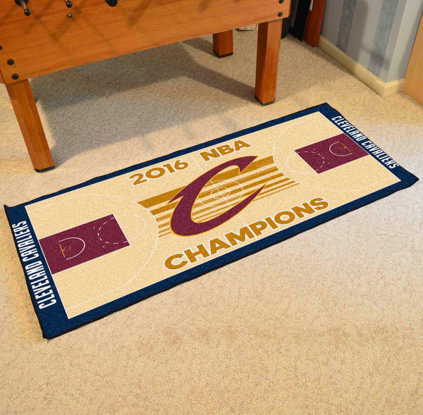 NBA - Cleveland Cavaliers NBA Court Large Runner with 2016 NBA Champions Logo