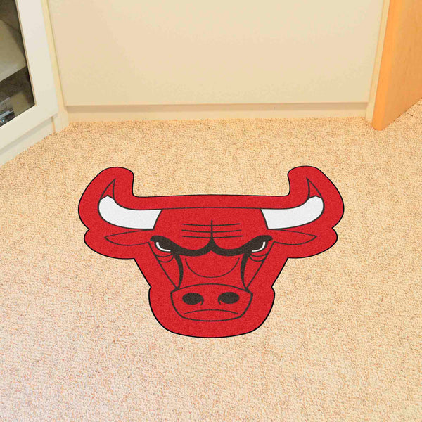 NBA - Chicago Bulls Mascot Mat with Bulls Symbol Logo