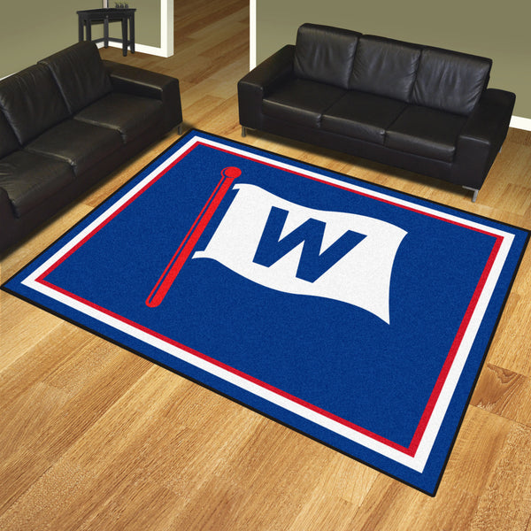 MLB - Chicago Cubs 8x10 Rug with W Logo