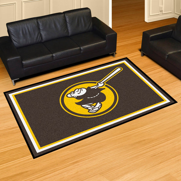 MLB - San Diego Padres 5x8 Rug with Symbol Logo