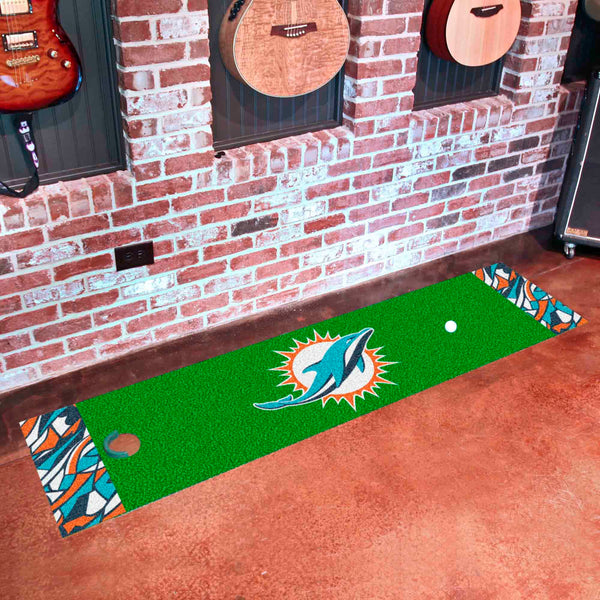 NFL - Miami Dolphins NFL x FIT Putting Green Mat