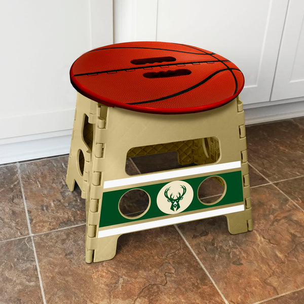NBA - Milwaukee Bucks Folding Step Stool