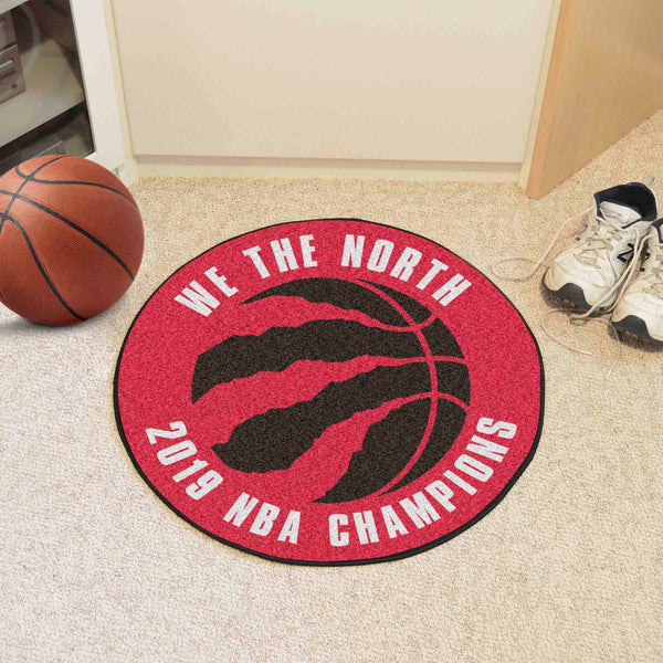 NBA - Toronto Raptors Basketball Mat with 2019 NBA Champions Logo