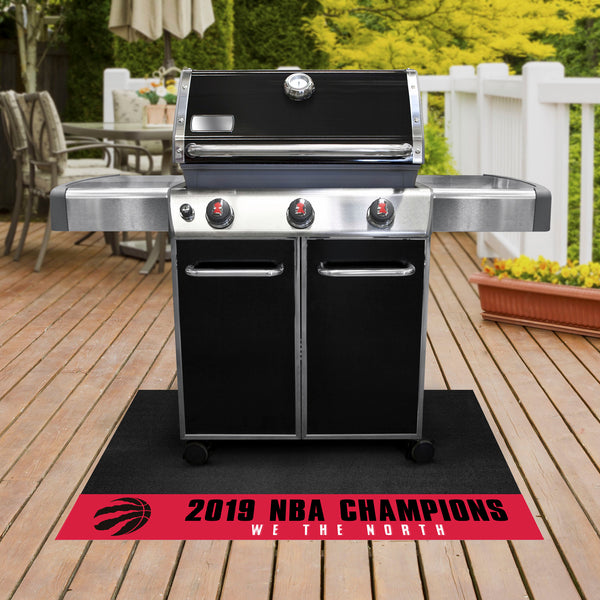 NBA - Toronto Raptors Grill Mat with 2019 NBA Champions Logo