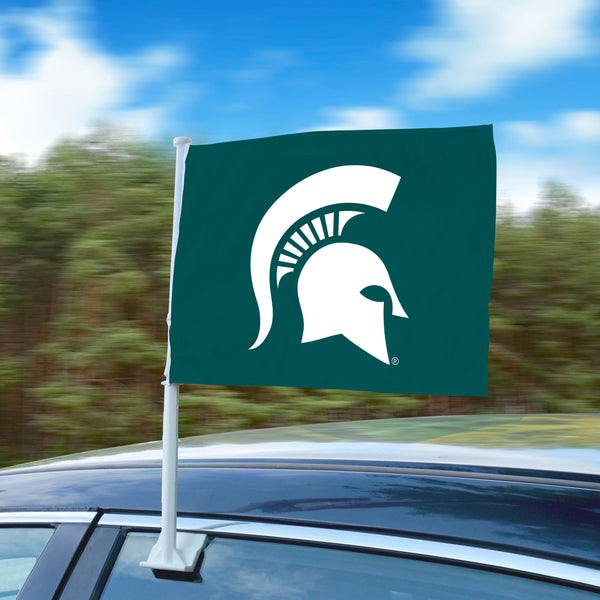 Michigan State University Car Flag