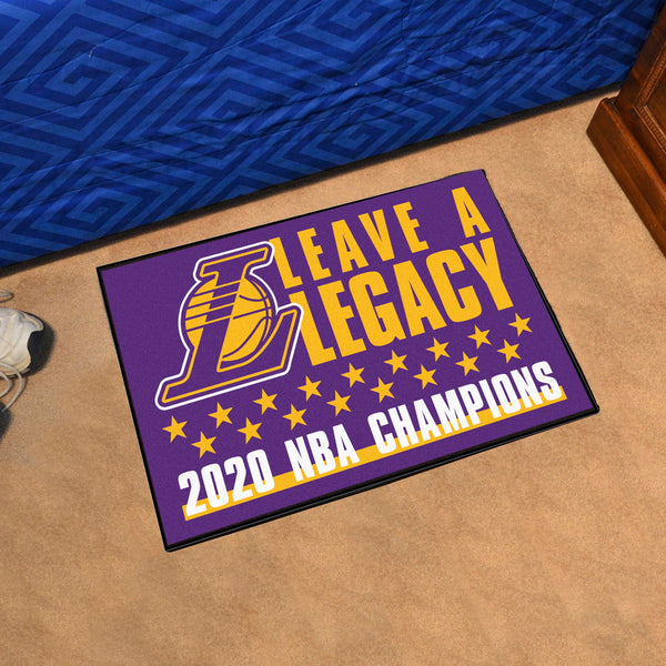 NBA - Los Angeles Lakers Starter Mat with 2020 NBA Champions Logo 