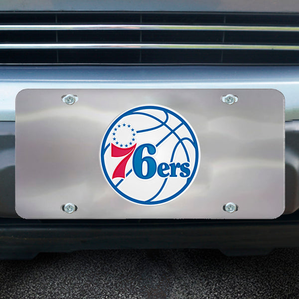 NBA - Philadelphia 76ers Diecast License Plate