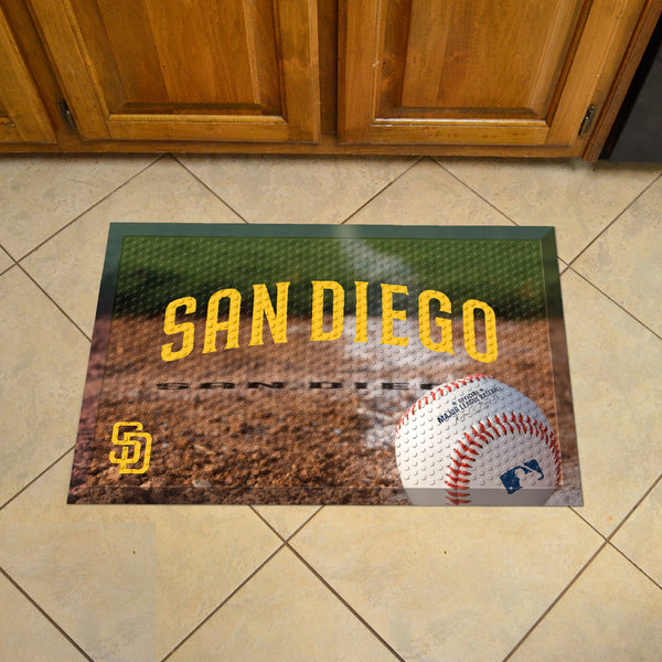 MLB - San Diego Padres Scraper Mat with San Diego Logo