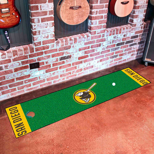 MLB - San Diego Padres Putting Green Mat with Symbol Logo