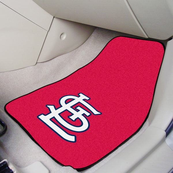MLB - St. Louis Cardinals 2-pc Carpet Car Mat Set with St. L Logo