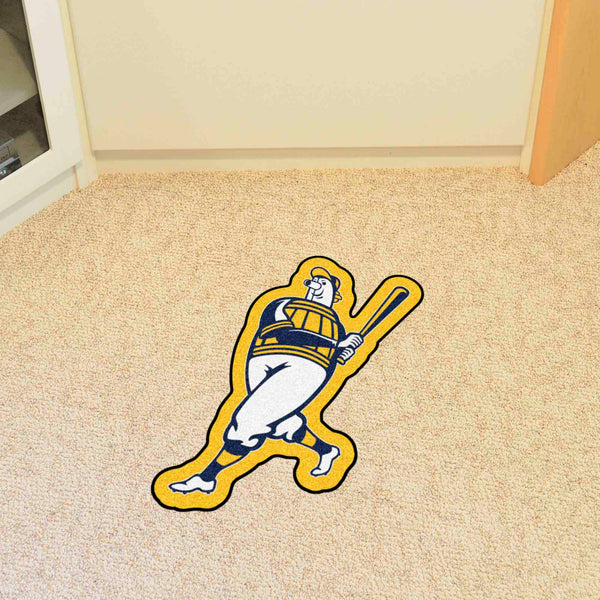 MLB - Milwaukee Brewers Mascot Mat with MB Mascot Logo