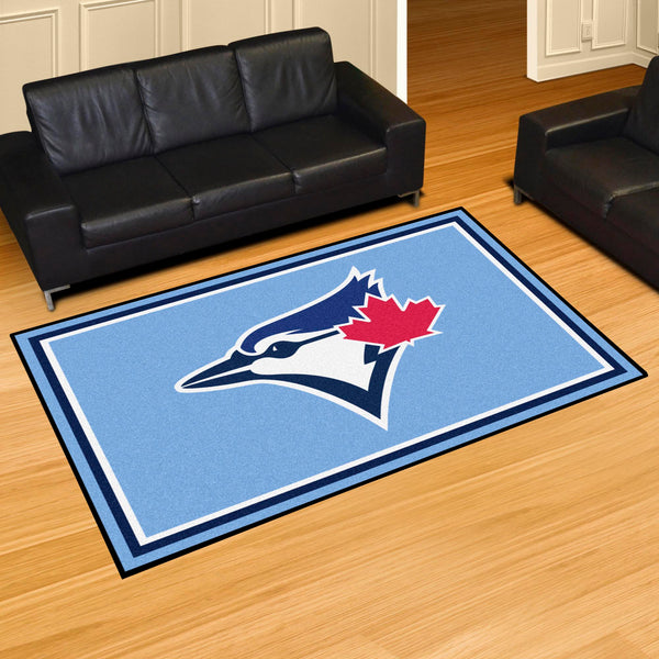 MLB - Toronto Blue Jays 5x8 Rug with Symbol Logo