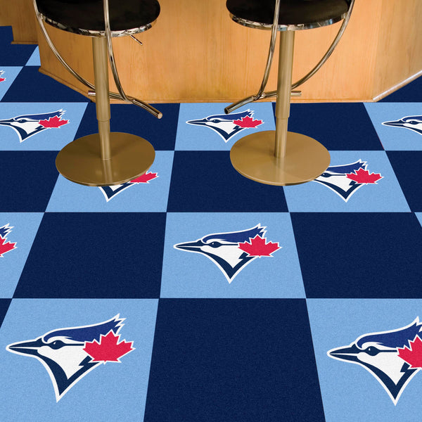 MLB - Toronto Blue Jays Team Carpet Tiles with Symbol Logo