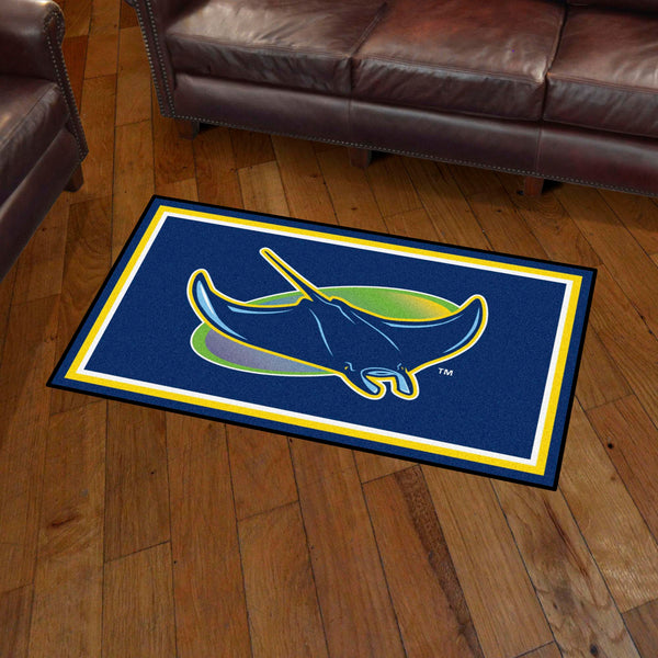 MLB - Tampa Bay Rays 3x5 Rug with Symbol Logo