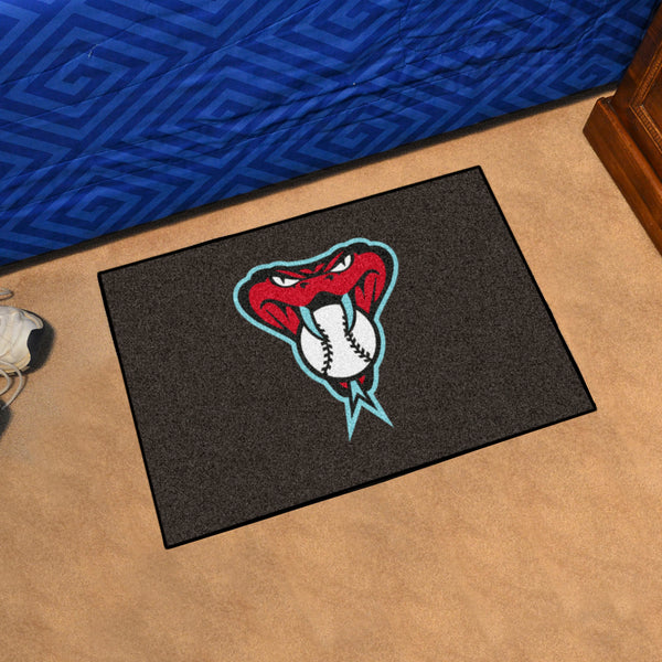 MLB - Arizona Diamondbacks Starter Mat with AD Symbol Logo
