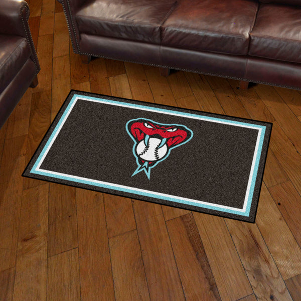 MLB - Arizona Diamondbacks 3x5 Rug with AD Symbol Logo