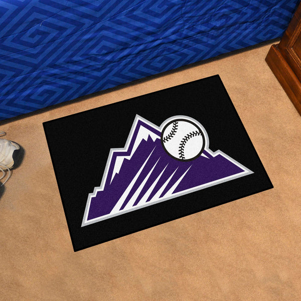 MLB - Colorado Rockies Starter Mat with Symbol Logo