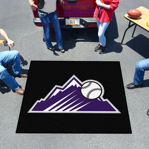 MLB - Colorado Rockies Tailgater Mat with Symbol Logo