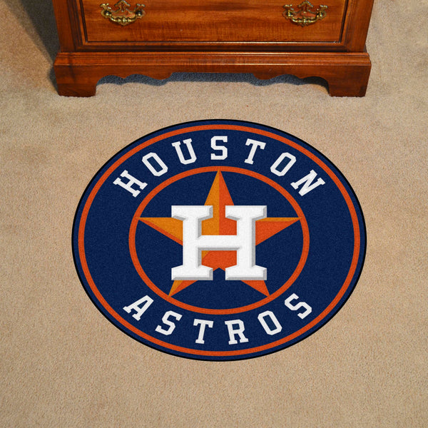 MLB - Houston Astros Roundel Mat with H Logo & Name