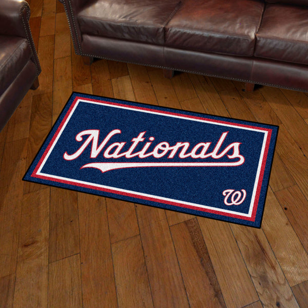 MLB - Washington Nationals 3x5 Rug with Nationals Logo