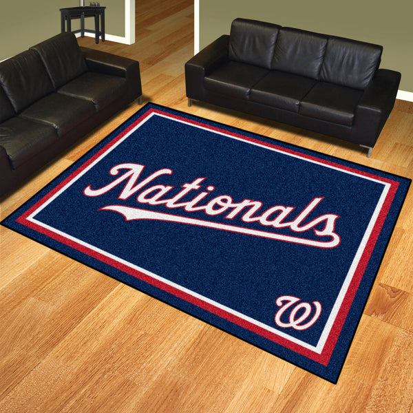 MLB - Washington Nationals 8x10 Rug with Nationals Logo
