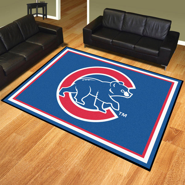 MLB - Chicago Cubs 8x10 Rug with Cubs Logo