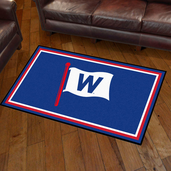 MLB - Chicago Cubs 3x5 Rug with W Logo