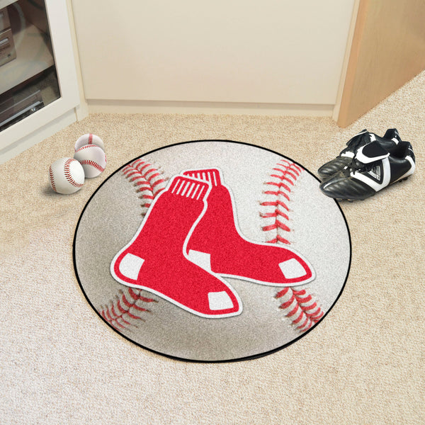 MLB - Boston Red Sox Baseball Mat with Sox Logo