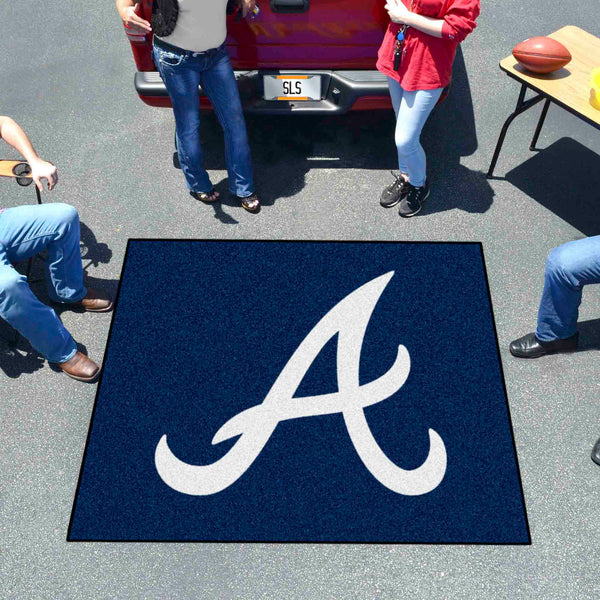 MLB - Atlanta Braves Tailgater Mat with A Logo