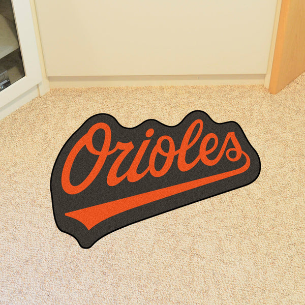 MLB - Baltimore Orioles Mascot Mat with BO Name Logo