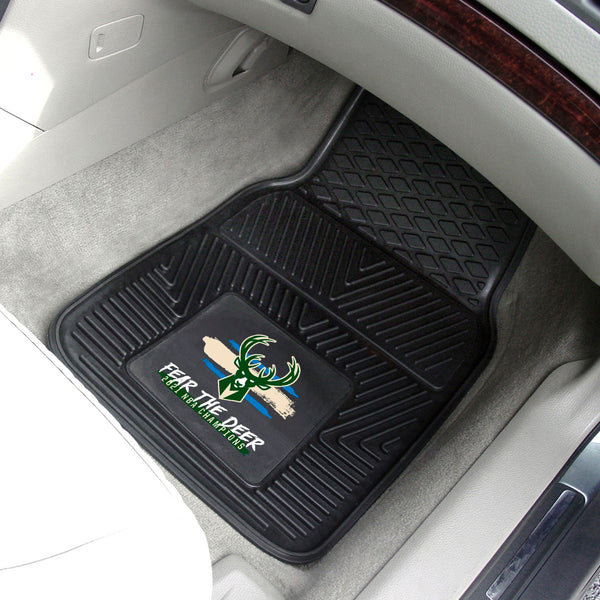 '-2-pc Vinyl Car Mat Set-True Sports Fan