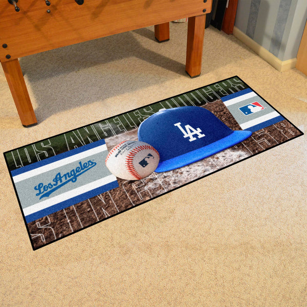 MLB - Los Angeles Dodgers Baseball Runner with LA Logo & Name