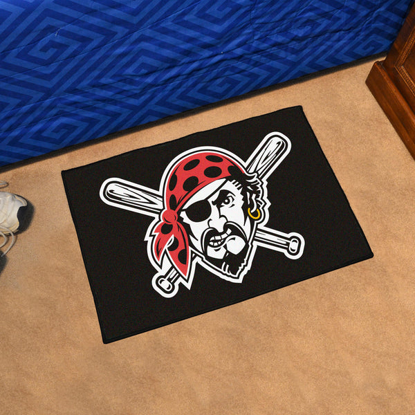 MLB - Pittsburgh Pirates Starter Mat with Pirates Logo