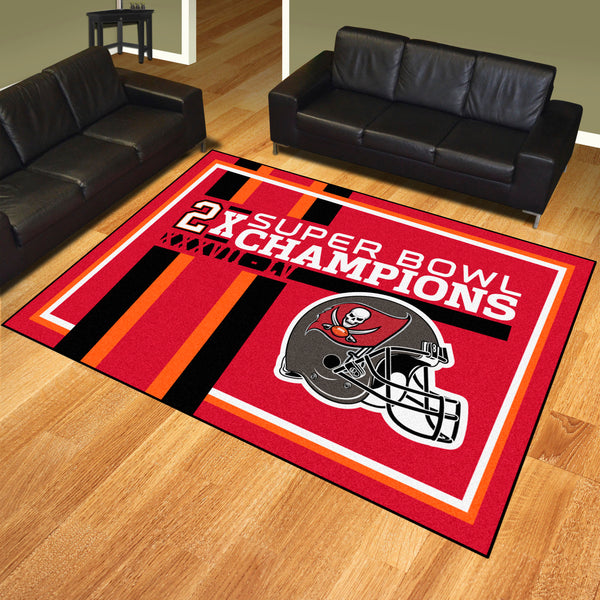 '-8x10 Rug-True Sports Fan