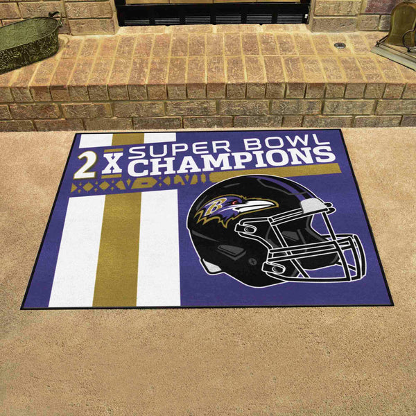 NFL - Baltimore Ravens Dynasty All-Star Mat
