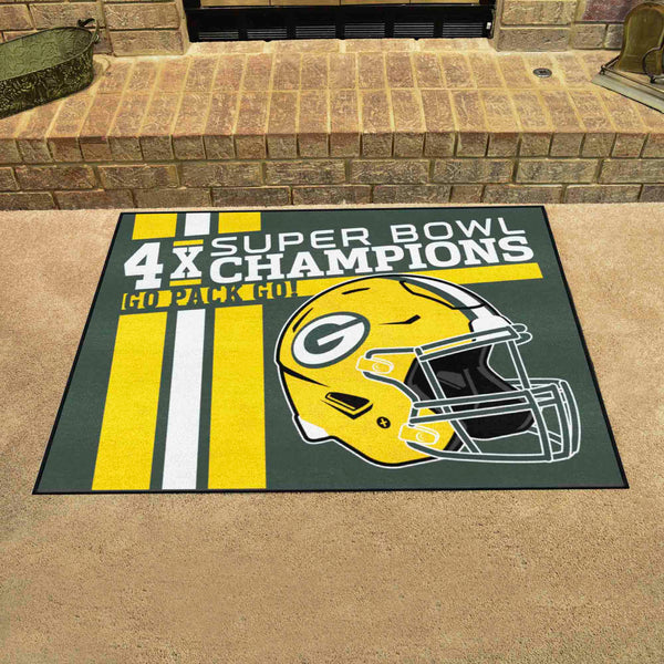 NFL - Green Bay Packers Dynasty All-Star Mat