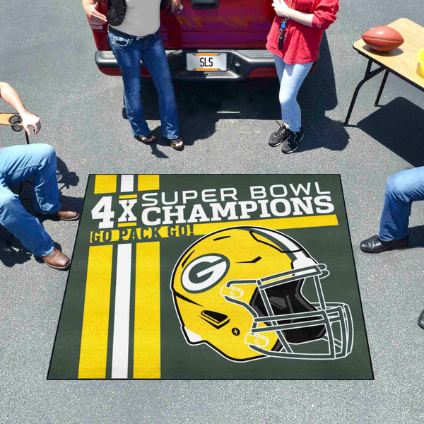 NFL - Green Bay Packers Dynasty Tailgater Mat