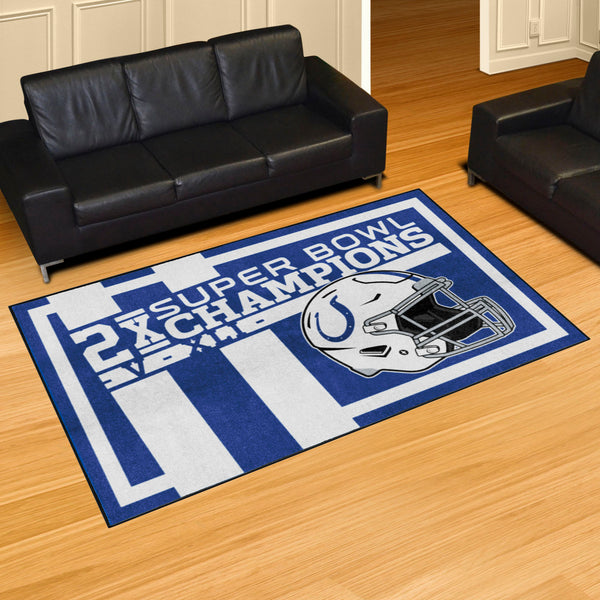 NFL - Indianapolis Colts Dynasty 5x8 Rug