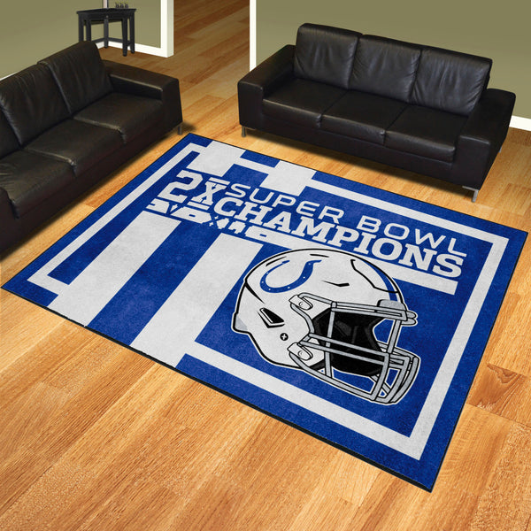 NFL - Indianapolis Colts Dynasty 8x10 Rug