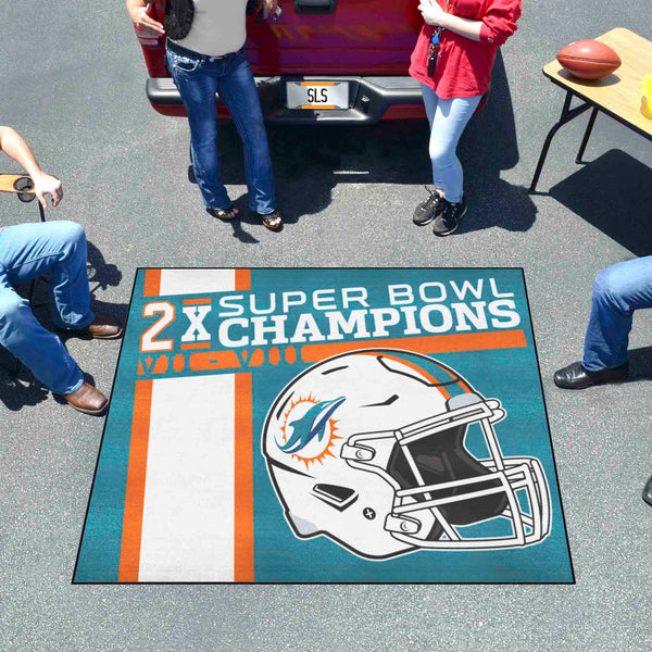 NFL - Miami Dolphins Dynasty Tailgater Mat