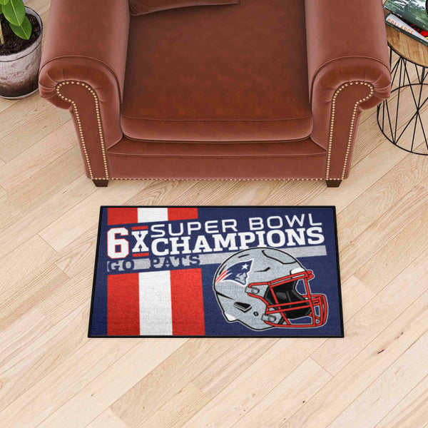 NFL - New England Patriots Dynasty All-Star Mat