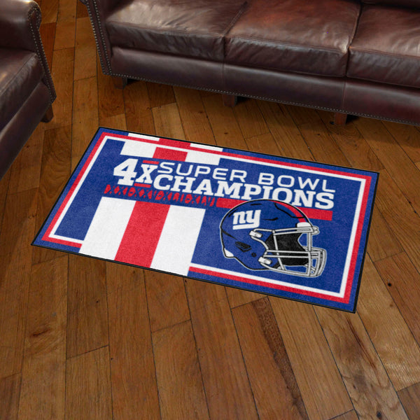 NFL - New York Giants Dynasty 3x5 Rug