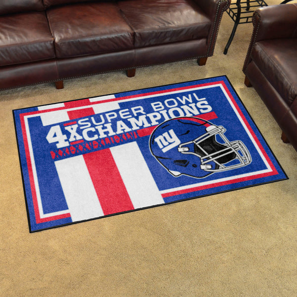 NFL - New York Giants Dynasty 4x6 Rug