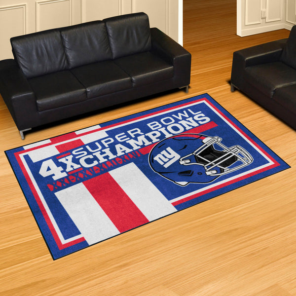 NFL - New York Giants Dynasty 5x8 Rug