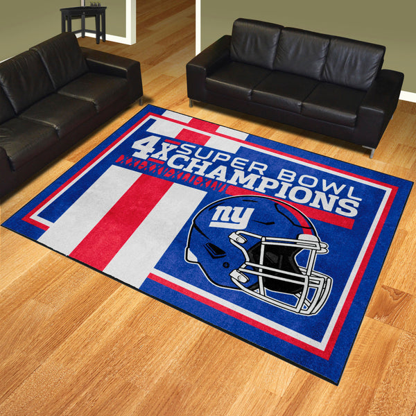 NFL - New York Giants Dynasty 8x10 Rug