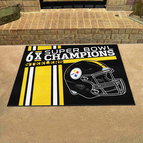 NFL - Pittsburgh Steelers Dynasty All-Star Mat