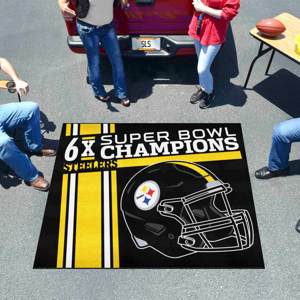 NFL - Pittsburgh Steelers Dynasty Tailgater Mat