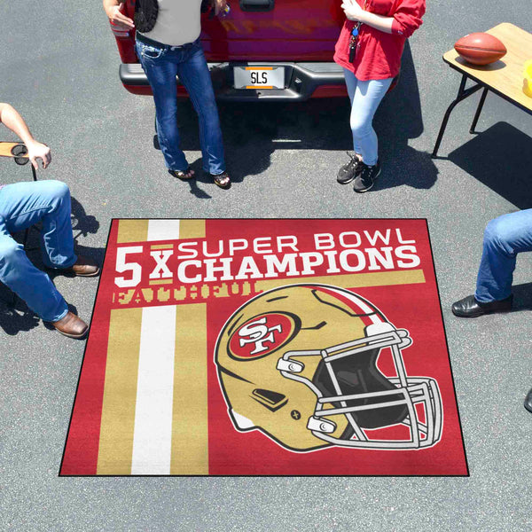 NFL - San Francisco 49ers Dynasty Tailgater Mat