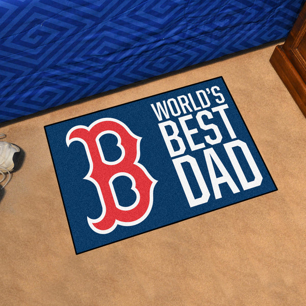 MLB - Boston Red Sox Starter Mat - World's Best Dad